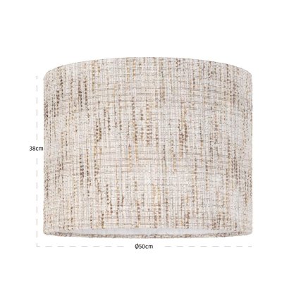 Lampshade Filou Cream Coco 50cm by Richmond Interiors