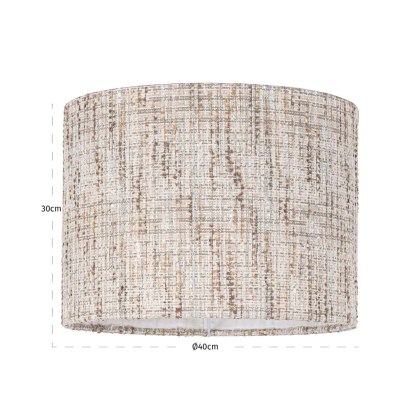 Lampshade Filou Cream Coco 40cm by Richmond Interiors
