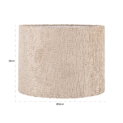Lampshade Emily Lovely Beige 50cm by Richmond Interiors