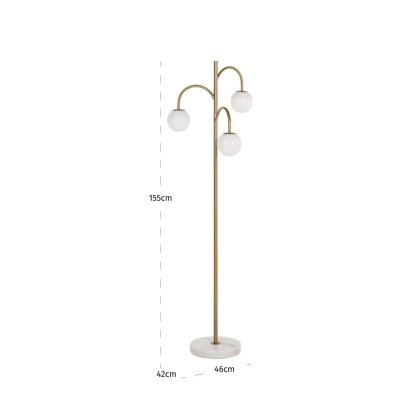 Floor Lamp Janou Gold by Richmond Interiors