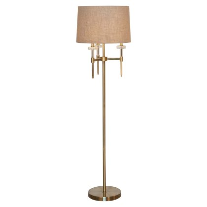 Floor Lamp Josie Brushed Gold by Richmond Interiors