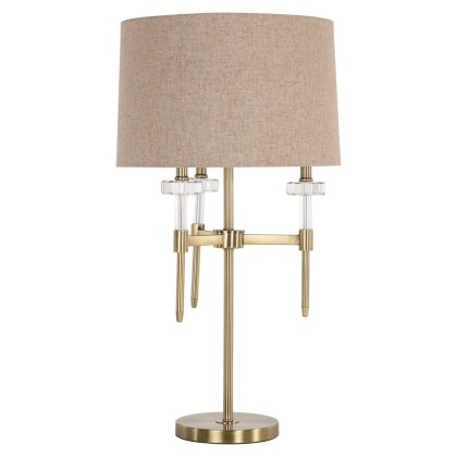 Table Lamp Josie Brushed Gold by Richmond Interiors