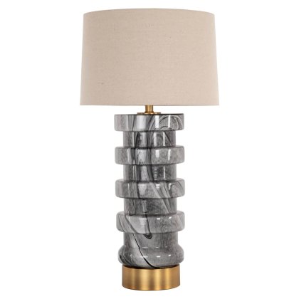 Table Lamp Jaylee Black/white by Richmond Interiors