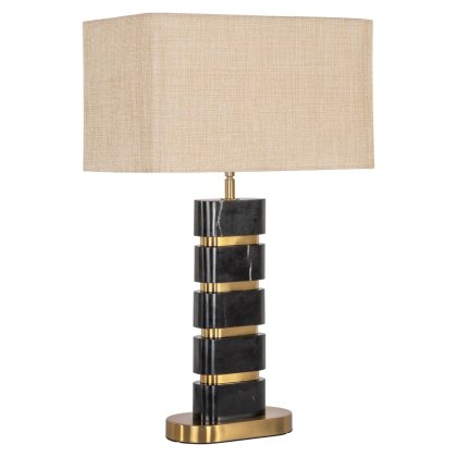 Table Lamp Levina Black/gold by Richmond Interiors