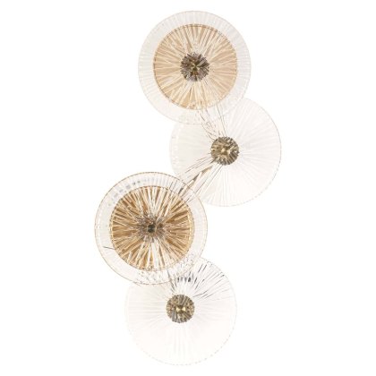 Wall Lamp Linzi Brushed Gold by Richmond Interiors