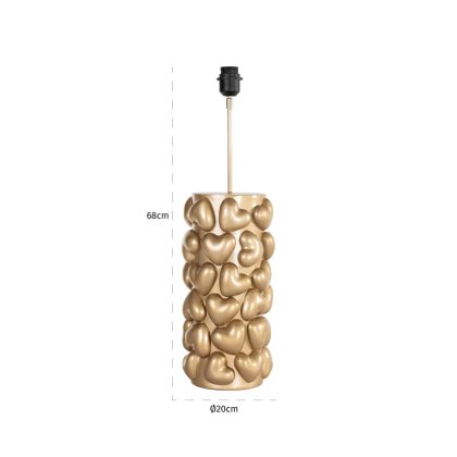 Table Lamp Nancy Gold by Richmond Interiors