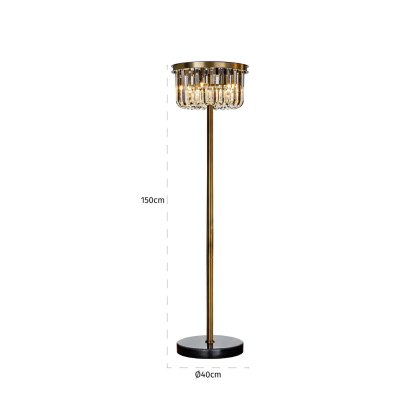 Floor Lamp Dagmar Bronze by Richmond Interiors