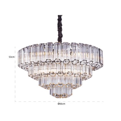 Chandelier Bece Chrome by Richmond Interiors