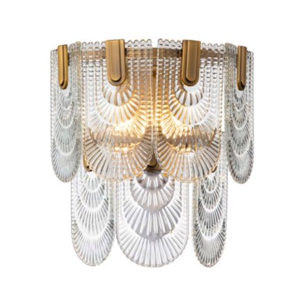 Wall Lamp Sem Gold by Richmond Interiors