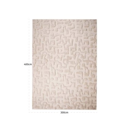 Carpet La Gomera Beige 300x400 by Richmond Interiors