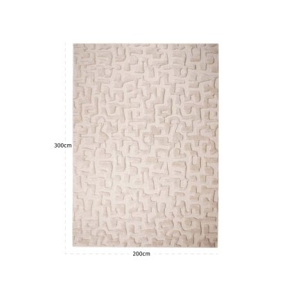 Carpet La Gomera Beige 200x300 by Richmond Interiors