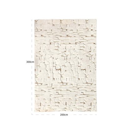 Carpet Mehran White 200x300 by Richmond Interiors
