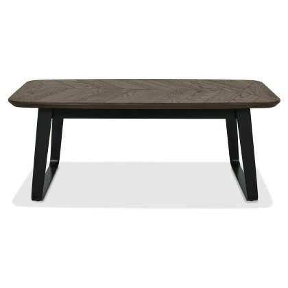 Emerson Weathered Oak and Peppercorn Rectangular Coffee Table by Bentley Designs Emerson Weathered Oak and Peppercorn Rectangular Coffee Table by Bentley Designs