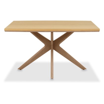 Kristen Oak and Light Weathered Oak 4 Seater Dining Table by Bentley Designs Kristen Oak and Light Weathered Oak 4 Seater Dining Table by Bentley Designs