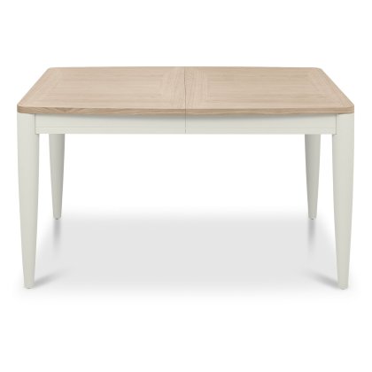 Larsen Scandi Oak and Soft Grey 4-6 Extension Dining Table by Bentley Designs