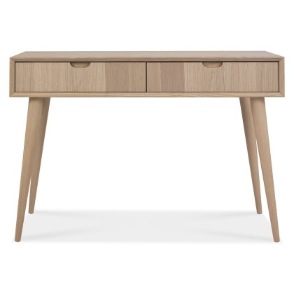 Dansk Scandi Oak Console Table with Drawers by Bentley Designs Dansk Scandi Oak Console Table with Drawers by Bentley Designs