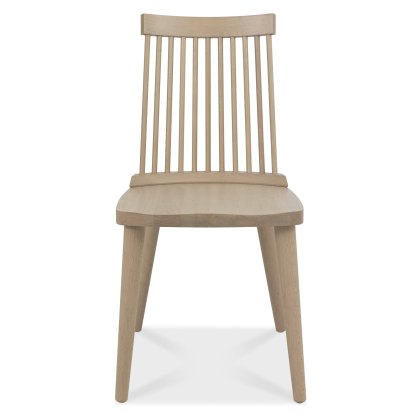 Dansk Scandi Oak 4 Seater Table and 4 Ilva Spindle Chairs - Scandi Oak