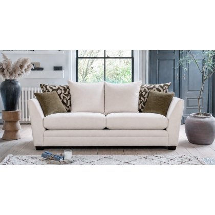 Montana 3 Seater Pillowback Sofa by Alstons Montana 3 Seater Pillowback Sofa by Alstons