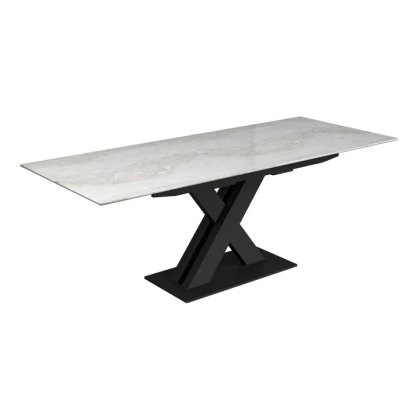 Adriano 160-220cm Marble Extending Dining Table Adriano 160-220cm Marble Extending Dining Table