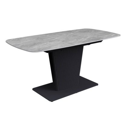 Abbott 130cm-170cm Grey Ceramic Extending Dining Table Abbott 130cm-170cm Grey Ceramic Extending Dining Table