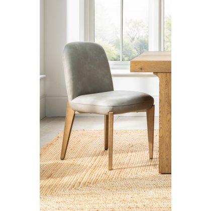 Pair of Weymouth Dining Chairs (Misty PU) Pair of Weymouth Dining Chairs (Misty PU)