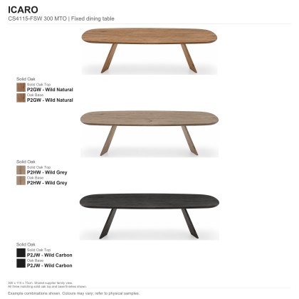 Icaro Fixed Dining Table 300 x 110cm (CS4115-FSW 300) by Calligaris Icaro Fixed Dining Table 300 x 110cm (CS4115-FSW 300) by Calligaris