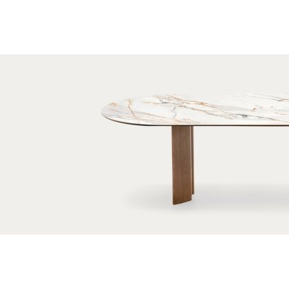 Sandy Fixed Dining Table 200 x 100cm (CS4156-FE 200) by Calligaris Sandy Fixed Dining Table 200 x 100cm (CS4156-FE 200) by Calligaris