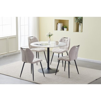 Arla Dining Chair Beige