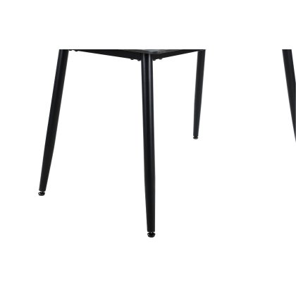 Carson Dining Table Rectangle 1200 Black