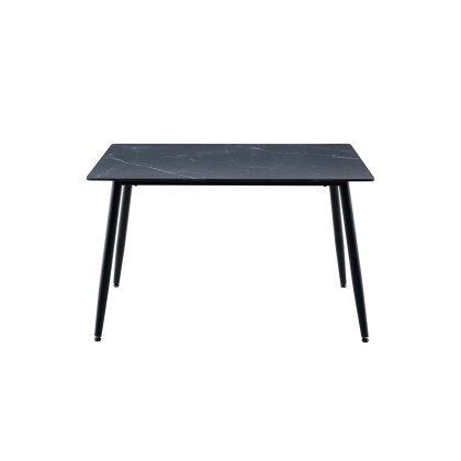 Carson Dining Table Rectangle 1600 - Black