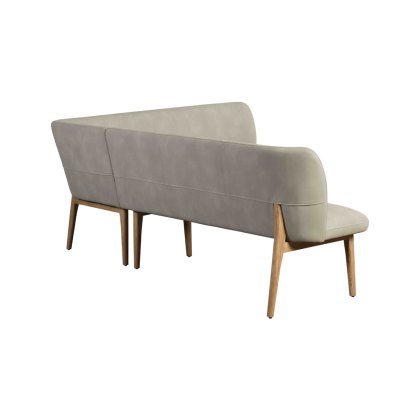 Diana Corner Bench (Left Hand Facing) - Misty Grey