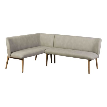 Diana Corner Bench (Right Hand Facing) - Misty Grey