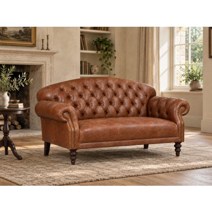 Arbroath Petit Sofa (All Hide) by Tetrad Harris Tweed