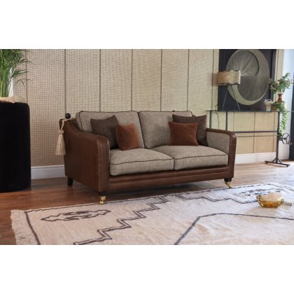 Balmoral Petit Sofa by Tetrad Harris Tweed