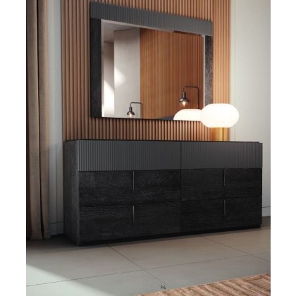 Onyx 6 Drawer Double Dresser by Camel Group Onyx 6 Drawer Double Dresser by Camel Group