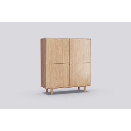 Sento 4 Door Bar Cabinet (With Optional Top Shelf Lighting) Sento 4 Door Bar Cabinet (With Optional Top Shelf Lighting)