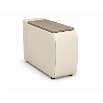 Trinity Console with Swivel Wood Table by La-Z-Boy Trinity Console with Swivel Wood Table by La-Z-Boy