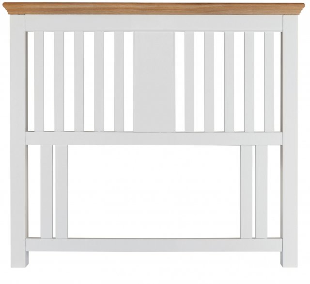 Hampstead Two Tone Slatted Headboard  (3 Sizes Available) by Bentley Designs