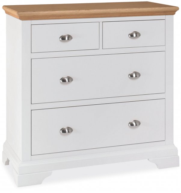 Hampstead Two Tone 2+2 Drawer Chest by Bentley Designs