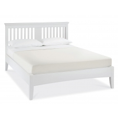 Hampstead White Slatted Bedstead (3 Sizes Available) by Bentley Designs