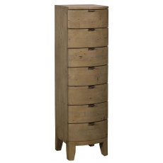 Bermuda 7 Drawer Tall Chest by Baker