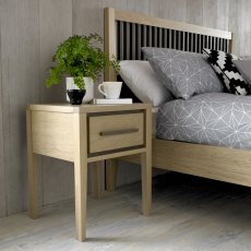 Rimini 1 Drawer Nightstand by Bentley Designs