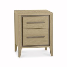 Rimini 2 Drawer Nightstand by Bentley Designs