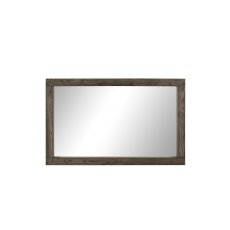 Turin Dark Oak Large Landscape Mirror by Bentley Designs