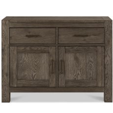 Turin Dark Oak Narrow Sideboard by Bentley Designs