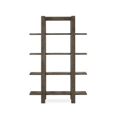 Turin Dark Oak Open Shelf Unit by Bentley Designs