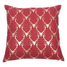 Dasher Red Cushion