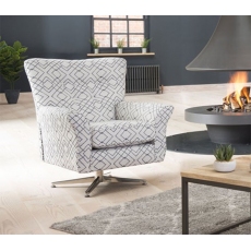 Memphis Swivel Chair by Alstons
