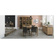 Bergen Oak 4-6 Seater Extension Dining Table by Bentley Designs
