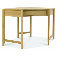 Bergen Oak Corner Desk by Bentley Designs